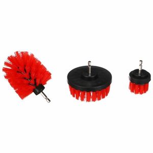 Sixtol Sada kartáčů na vrtačku pro čištění auta CAR DETAILING DRILL BRUSH 3 MEDIUM, 3 ks obraz