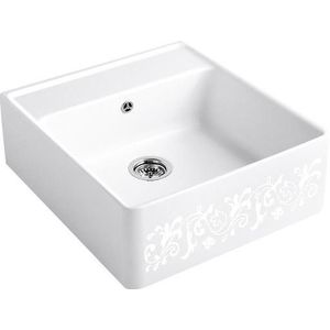 Villeroy & Boch Single 595 White Pearl Bílá keramika Pearl 4047289677406 obraz