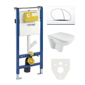 MEREO WC komplet pro sádrokarton s příslušenstvím MM02SETR obraz