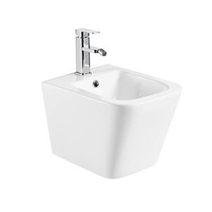 MEREO Bidet závěsný kapotovaný , 485x345x330, keramický, bílý VSD83B obraz