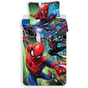 Bavlněné dětské povlečení na jednolůžko 140x200 cm Spider-man – Jerry Fabrics obraz