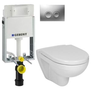 GEBERIT KOMBIFIXBasic vč. matného tlačítka DELTA 25 + WC JIKA LYRA PLUS + SEDÁTKO DURAPLAST 110.100.00.1 21MA LY6 obraz