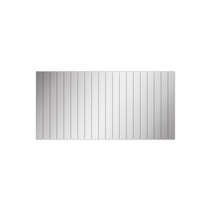 Kalune Design Sada 20 ks nalepovacích zrcadel Stripe 5x40 cm stříbrná obraz