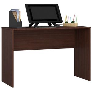 Ak furniture Volně stojící psací stůl B-17 120 cm wenge obraz