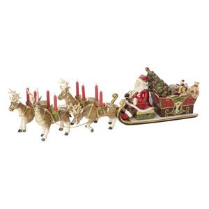 Villeroy & Boch Christmas Toys Memory hrací skříňka Santa na saních 14-8602-6500 obraz