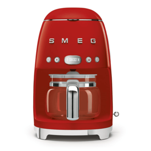 Smeg Překapávač na kávu 50´s Retro Style, červená DCF02RDEU obraz