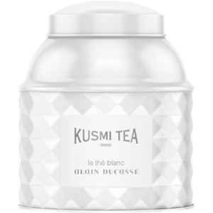 Kusmi Tea Bílý čaj Alain Ducasse bio, kovová dóza 120 g 21687A1210 obraz