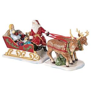 Villeroy & Boch Christmas Toys dekorace / svícen, Santovo spřežení, 36 cm 14-8327-6644 obraz