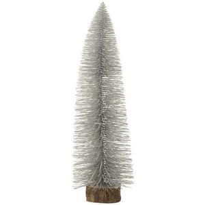 Stříbrný třpytivý stromek Tree silver XL - Ø 19*61 cm 17622 obraz