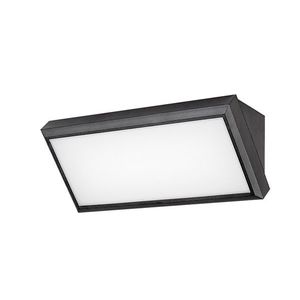 Rabalux Černé fasádní LED svítidlo Rapla 12W IP54 7282 obraz