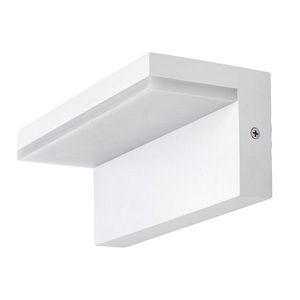 Rabalux Bílé fasádní LED svítidlo Zaragoza 10W IP54 77093 obraz