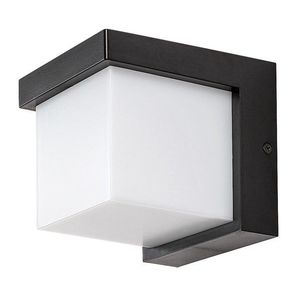 Rabalux Černé fasádní LED svítidlo Andelle 10W IP54 77095 obraz