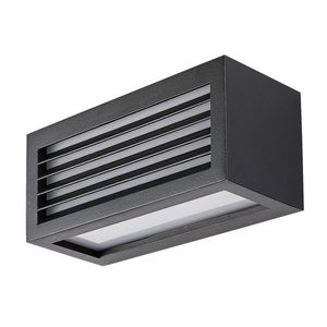 Rabalux Černé fasádní LED svítidlo Lublin II 10W IP54 77100 obraz