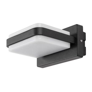 Rabalux Černé fasádní LED svítidlo Gendt 12W IP44 77061 obraz