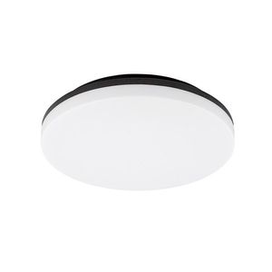 Rabalux Černé stropní LED svítidlo Pernik kulaté 280mm 24W IP54 7265 obraz