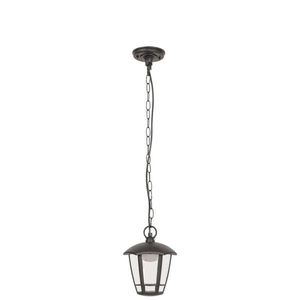 Rabalux Černé závěsné LED svítidlo Sorrento 8W IP44 8128 obraz