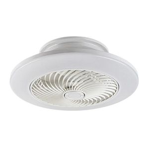 Rabalux Bílé stropní LED svítidlo s ventilátorem Dalfon 550mm 36W CCT s DO 6710 obraz