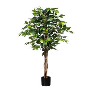 Umělá rostlina Ficus Benjamin, 130 cm, zelená obraz