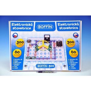 Boffin 300 Stavebnice elektronická 300 projektů na baterie 60ks v krabici 48x34x5cm obraz