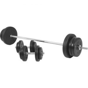 Gorilla Sports Sada zátěžových desek 4 x 5 kg + 4 x 2, 5 kg obraz