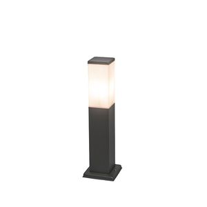 Moderní venkovní lampa tmavě šedá 45 cm IP44 - Malios obraz