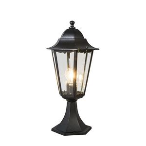 Klasická venkovní lampa podstavce černá 48 cm IP44 - New Orleans obraz