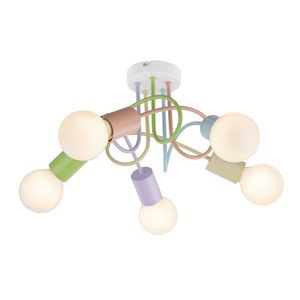Rabalux Dětské stropní svítidlo Linett pro žárovku 5x E27 6340 obraz