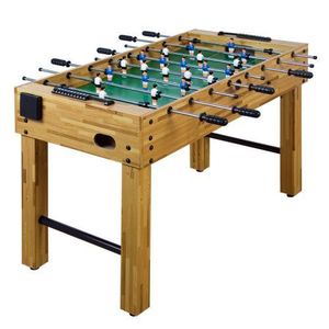 GamesPlanet® Stolní fotbálek Glasgow buk, 121 x 101 x 79 cm, 1227 obraz