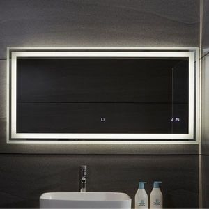 Aquamarin Koupelnové zrcadlo s LED osvětlením, 120 x 60 cm obraz