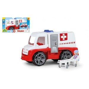 Lena Auto Truxx sanitka plast 29cm s figurkou obraz