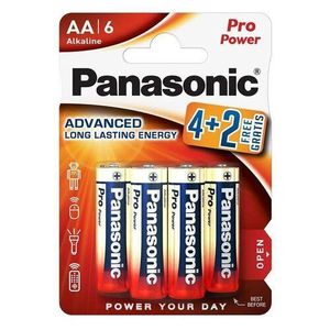 Panasonic LR6PPG/6BP 4+2F Pro Power Gold obraz