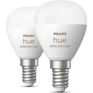 Smart žárovky v sadě 2 ks E14, 5 W White and color ambiance – Philips Hue obraz