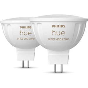 Smart žárovky v sadě 2 ks GU 5, 3, 6 W White and color ambiance – Philips Hue obraz