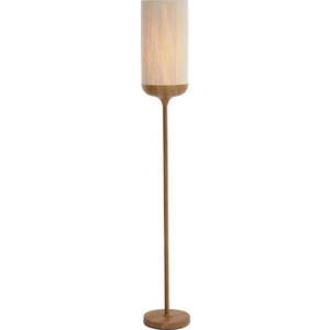 Stojací lampa v přírodní barvě s textilním stínidlem (výška 159 cm) Dania – Light & Living obraz