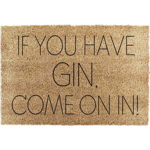 Rohožka z kokosového vlákna 40x60 cm If You Have Gin – Artsy Doormats obraz