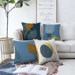 Sada 4 povlaků na polštáře Minimalist Cushion Covers Magical Night, 55 x 55 cm obraz