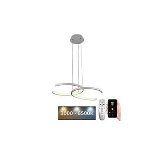 LED Stmívatelný lustr na lanku LED/50W/230V 3000-6500K + DO obraz