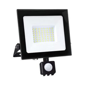 LED Reflektor se senzorem LED/50W/230V 6500K IP44 černá obraz