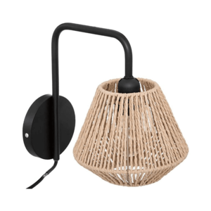 Atmosphera Atmosphera - Nástěnná lampa JILY 1xE27/40W/230V juta obraz