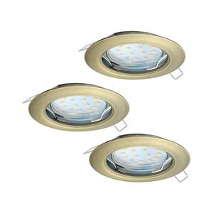 Eglo Eglo 94238 - SADA 3x LED Podhledové svítidlo PENETO 3xGU10-LED/3W/230V obraz