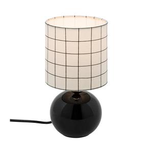 Atmosphera Atmosphera - Stolní lampa TIMÉO 1xE14/60W/230V černá/bílá obraz