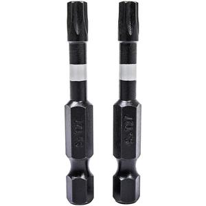 Rázové šroubovací bity Torx T27x50 mm 2 ks obraz