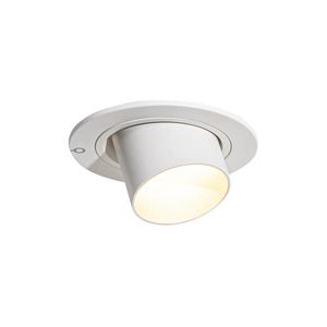Moderní vestavné bodové svítidlo bílé GU10 35 mm kulaté otočné - Installa obraz