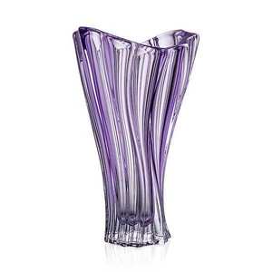 Aurum Crystal váza Plantica amethyst 320 mm obraz