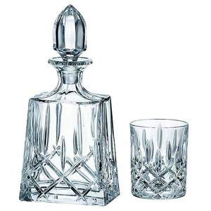 Crystal Bohemia Sheffield line whisky set (1+6) obraz