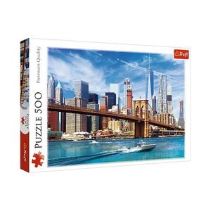 Trefl Výhled na New York 48 x 34 cm v krabici 40 x 26, 5 x 4, 5 cm 500 dílků obraz