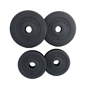 Gorilla Sports Sada zátěžových kotoučů 2 x 5 kg + 2 x 10 kg obraz