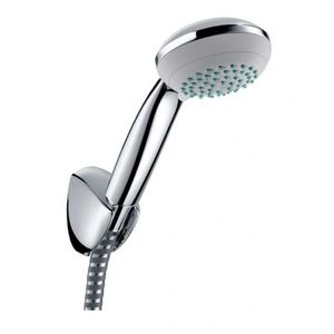 HANSGROHE Crometta 85 Set sprchové hlavice, 2 proudy, držáku a hadice 1, 6 m, chrom 27559000 obraz