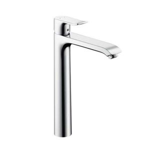 HANSGROHE Metris New Baterie pro umyvadlovou mísu, s výpustí, chrom 31082000 obraz