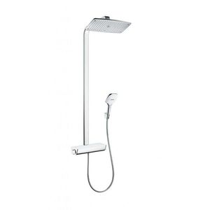 HANSGROHE Raindance Select E Sprchový set s termostatem, 36 cm, bílá/chrom 27112400 obraz